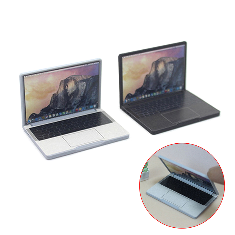 Laptop Accessories Diy - * Simulasi Lucu 1:12 Mini Laptop
