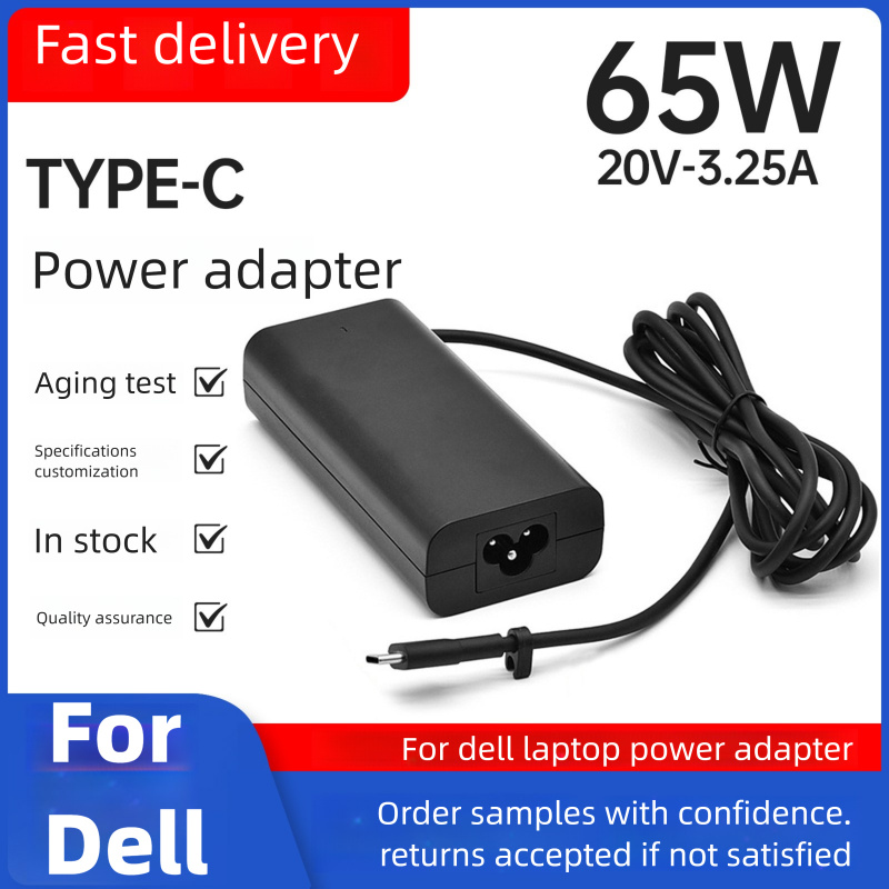 Laptop Accessories Dell - Adaptor Daya Laptop Tipe/USB C 65W