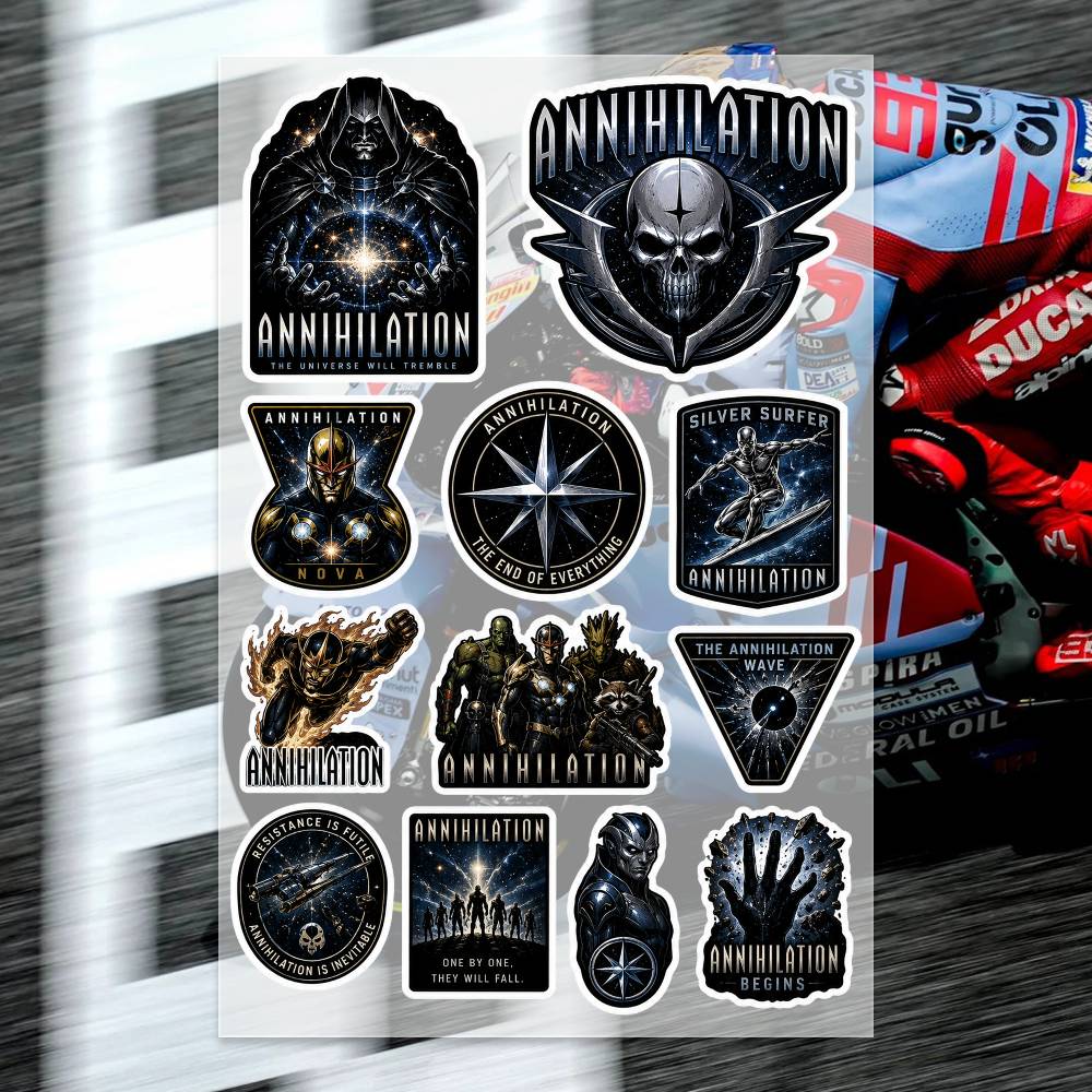 Laptop Accessories Wallpaper - Stiker A-nnihilation Stiker Moto Stiker Vinyl