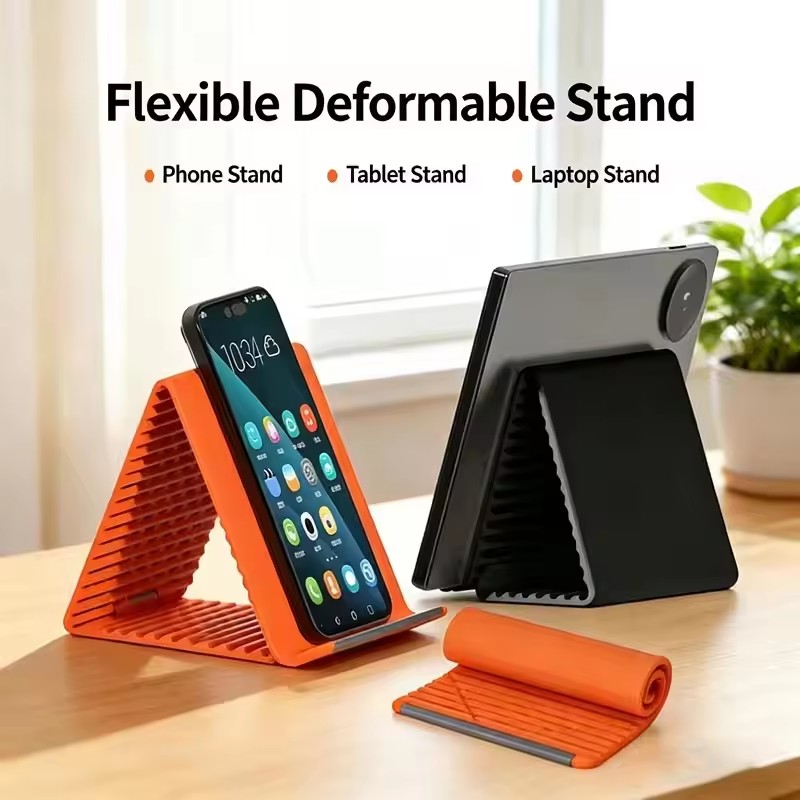 Laptop Accessory - Penyangga Ponsel Portabel Silikon, Dudukan Tablet