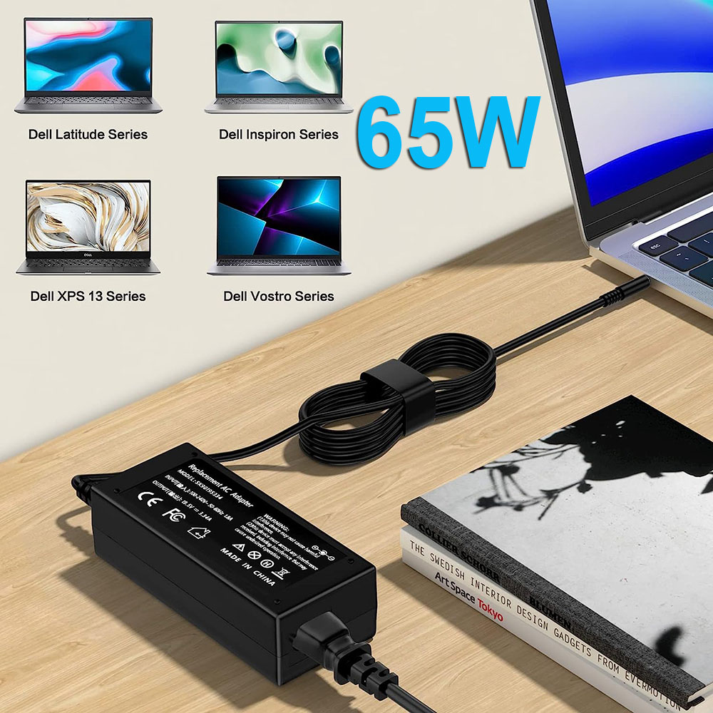 Laptop Accessories Dell - Pengisi daya Laptop adaptor 65W 45W