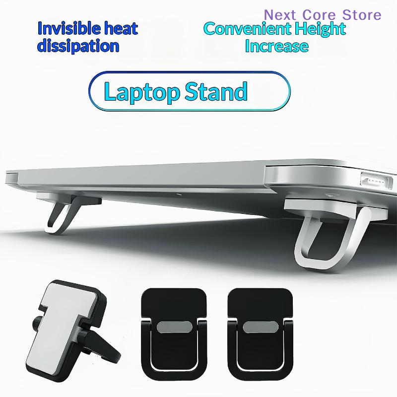 Laptop Accessories Diy - [NC]1 Pasang Penyangga Laptop Lipat Mini