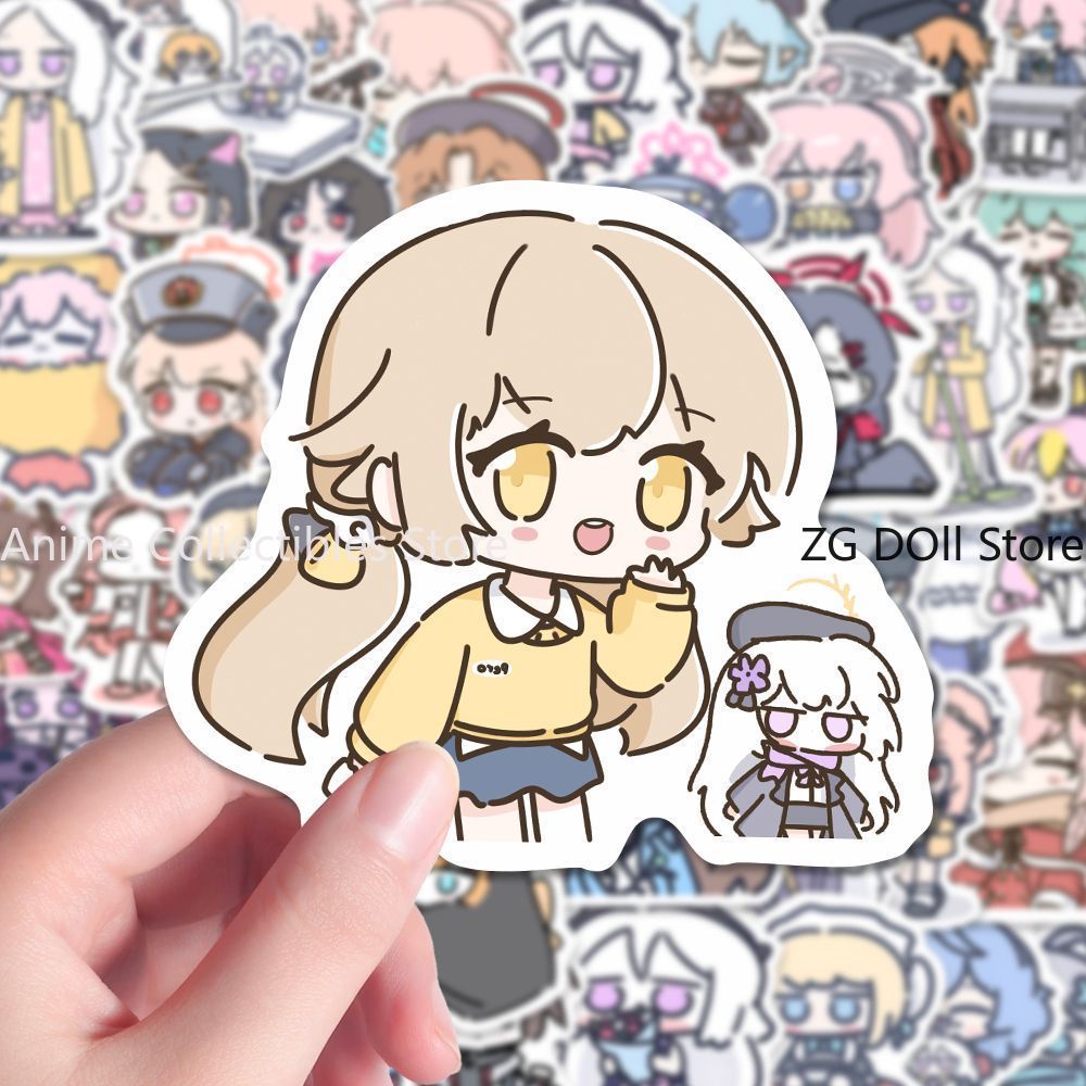 Laptop Accessories Diy - 80 Buah Stiker Anime Blue Archive