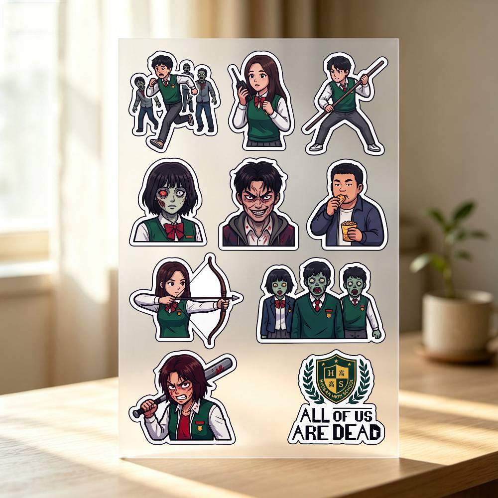 Laptop Accessories Wallpaper - 1 Buah Stiker All Of Us