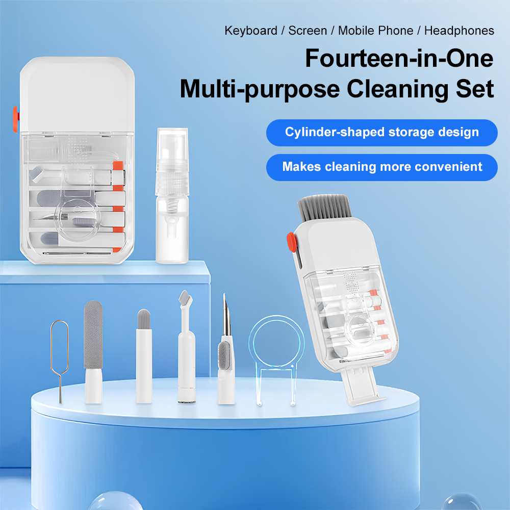 Laptop Accessories All Gadgets - Kit Pembersih Perangkat Digital 14-in-1, Set