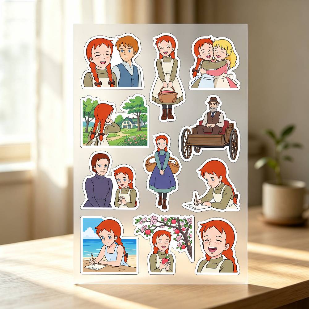 Laptop Accessories Wallpaper - 1 Buah Stiker A-anne Of Green