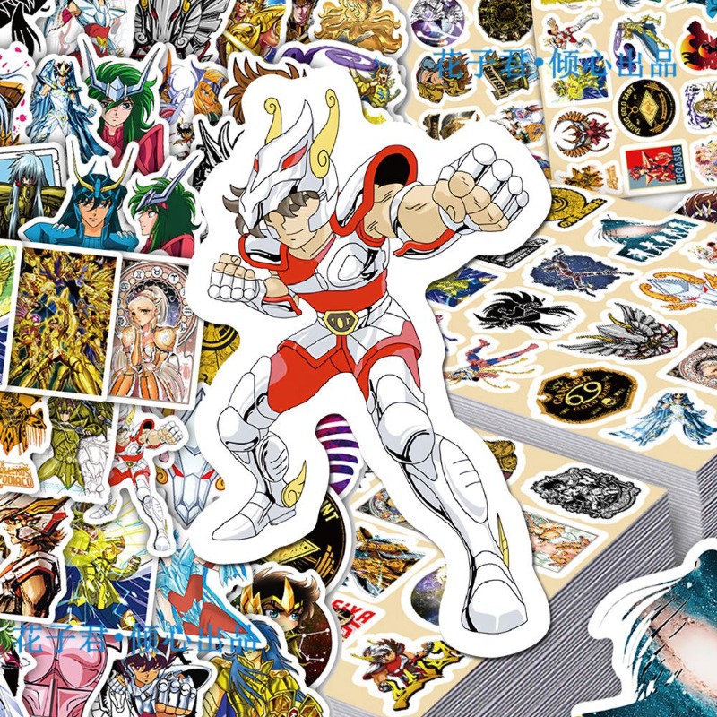 101 Buah Stiker Anime Saint Se - Laptop Accessories Diy ulasan dan harga