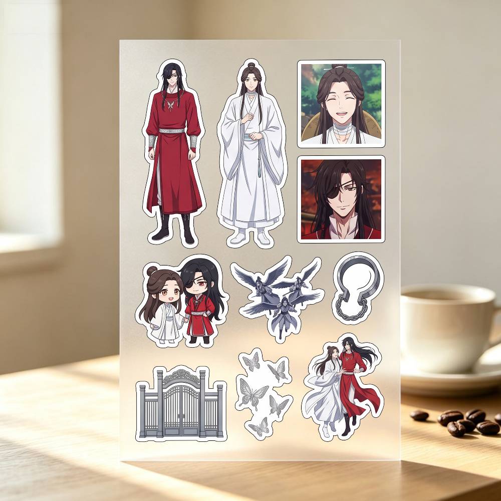 Stiker T-ian G-uan C-i F-u unt - Laptop Accessories Wallpaper ulasan dan harga