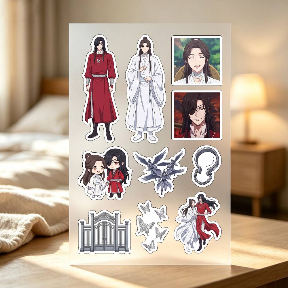 Stiker T-ian G-uan C-i F-u unt - Laptop Accessories Wallpaper ulasan dan harga