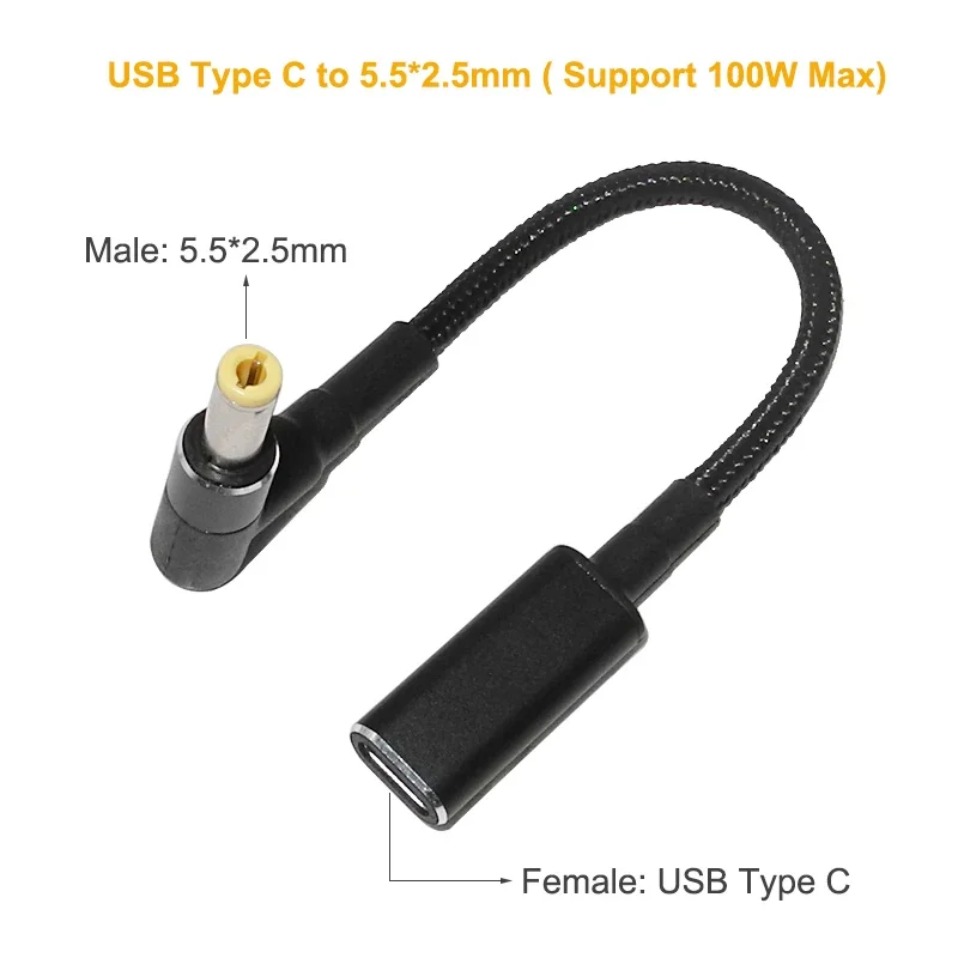 Kit Adaptor Daya USB C ke DC 1 - Laptop Accessories Dell ulasan dan harga