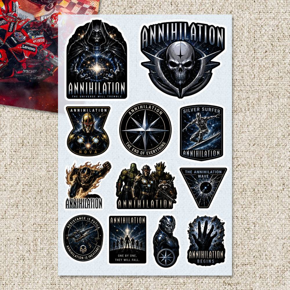 Stiker A-nnihilation Stiker Mo - Laptop Accessories Wallpaper ulasan dan harga