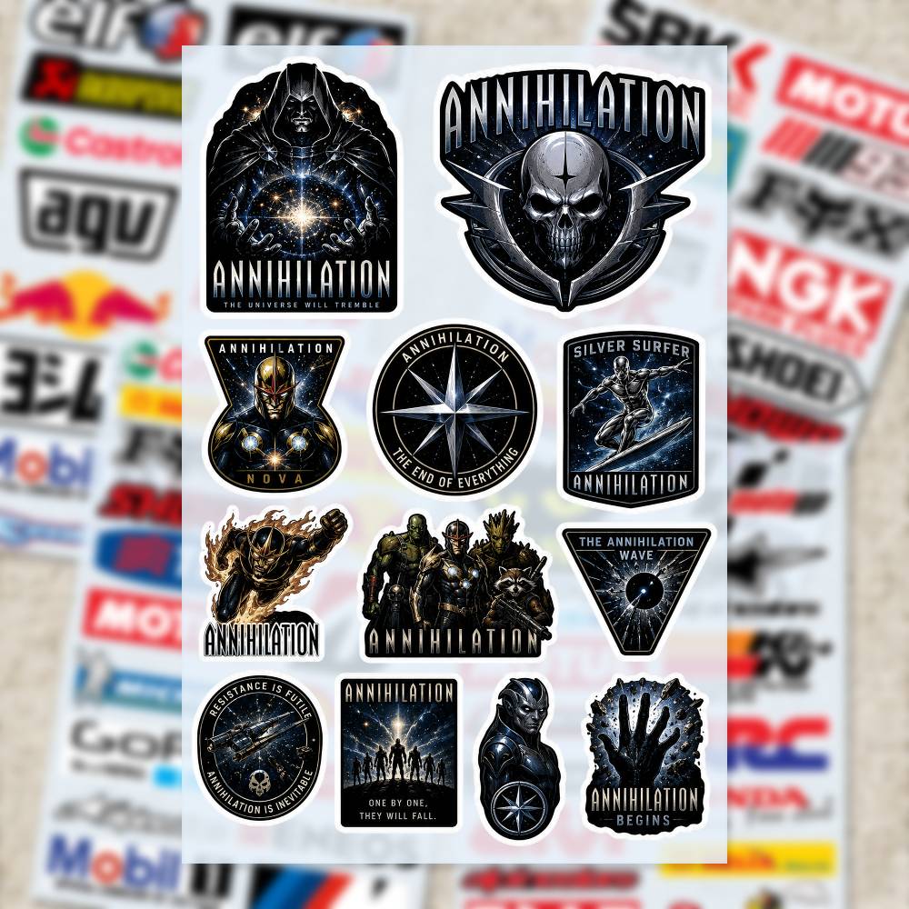 Stiker A-nnihilation Stiker Mo - Laptop Accessories Wallpaper ulasan dan harga