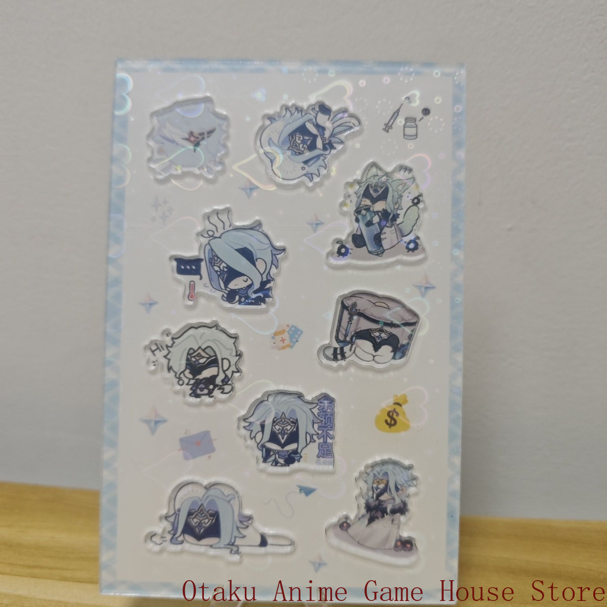 Stiker Akrilik Genshin Impact  - Laptop Accessories Diy ulasan dan harga