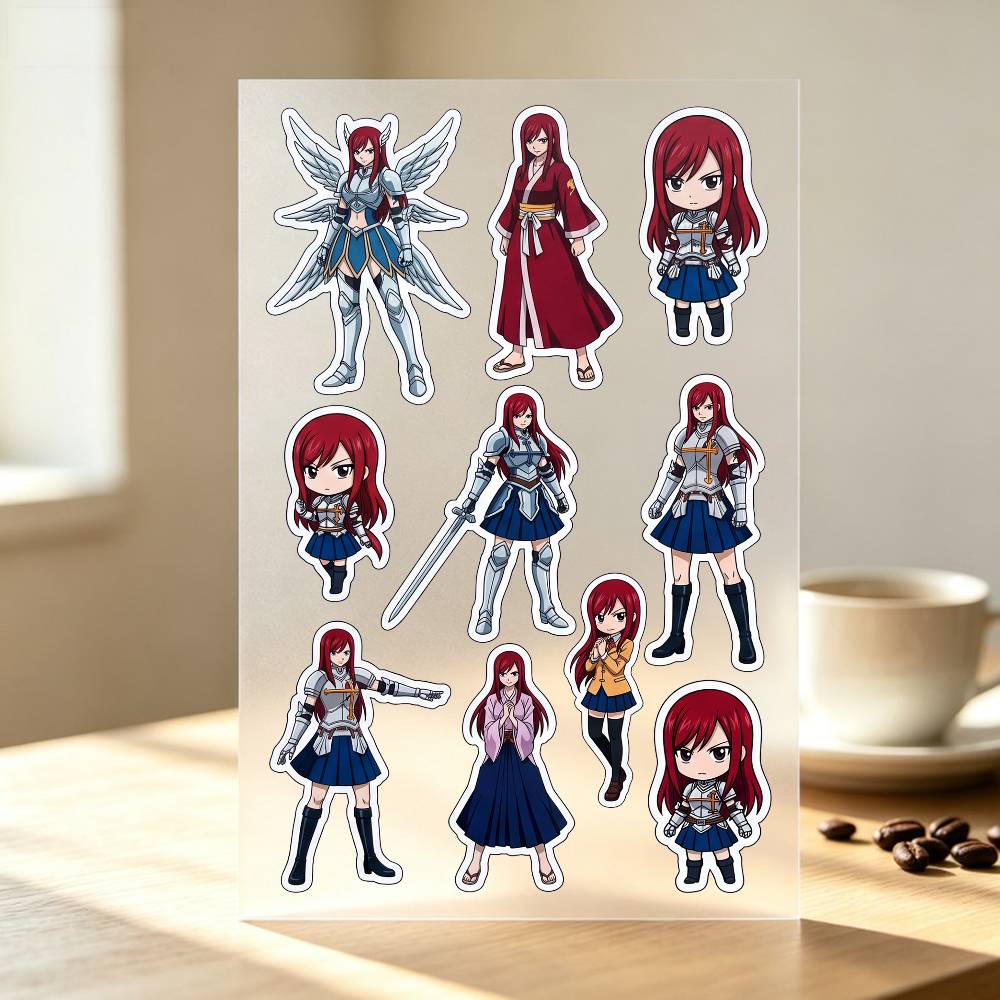1 Buah Stiker E-rza Scarlet St - Laptop Accessories Wallpaper ulasan dan harga