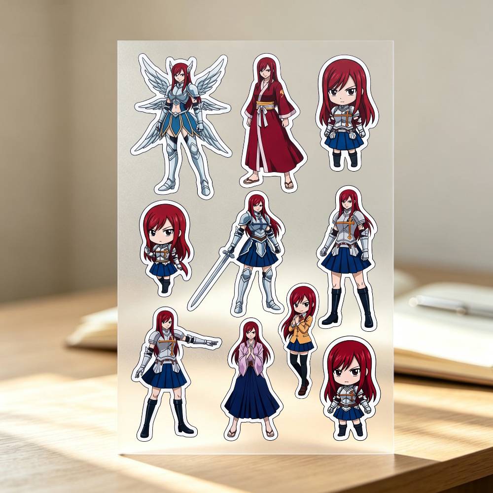 1 Buah Stiker E-rza Scarlet St - Laptop Accessories Wallpaper ulasan dan harga