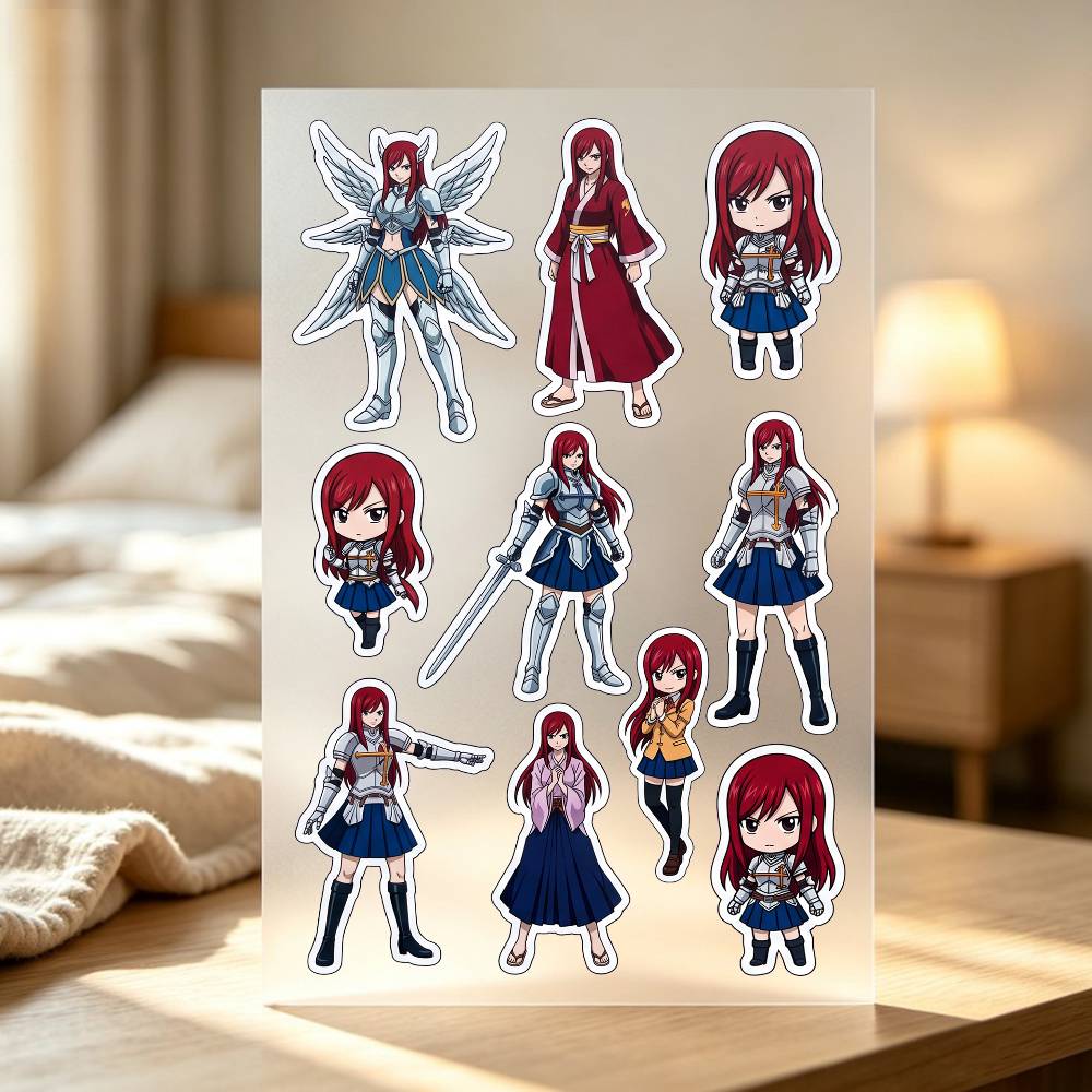 1 Buah Stiker E-rza Scarlet St - Laptop Accessories Wallpaper ulasan dan harga