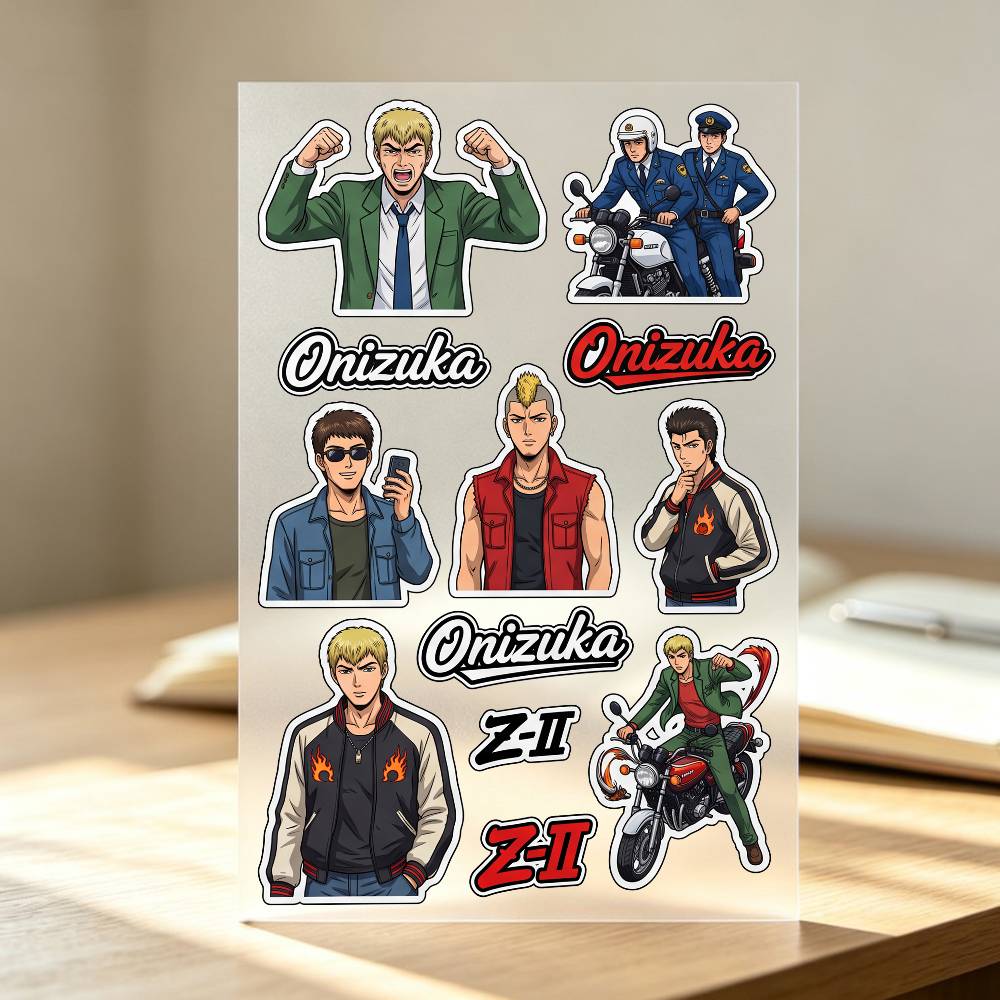 1 Buah Stiker G-T-O Stiker Vin - Laptop Accessories Wallpaper ulasan dan harga