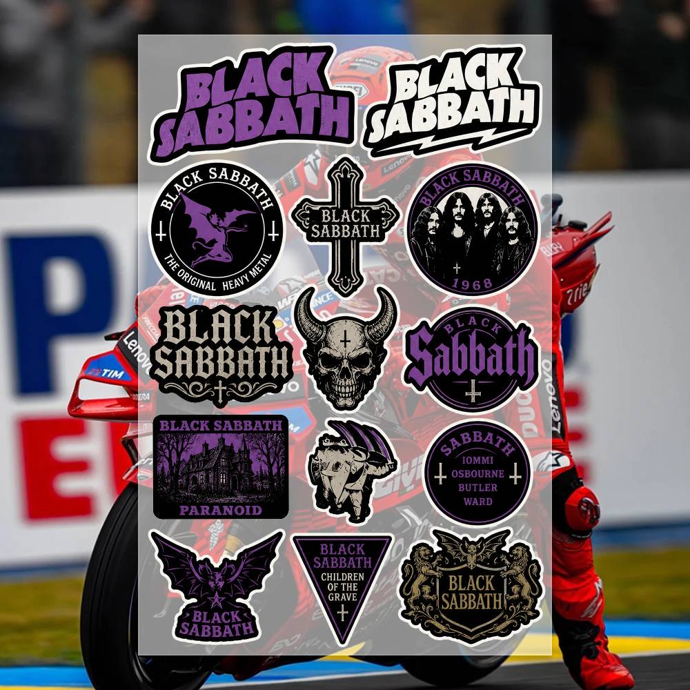 Stiker B-LACK S-ABBATH Stiker  - Laptop Accessories Wallpaper ulasan dan harga