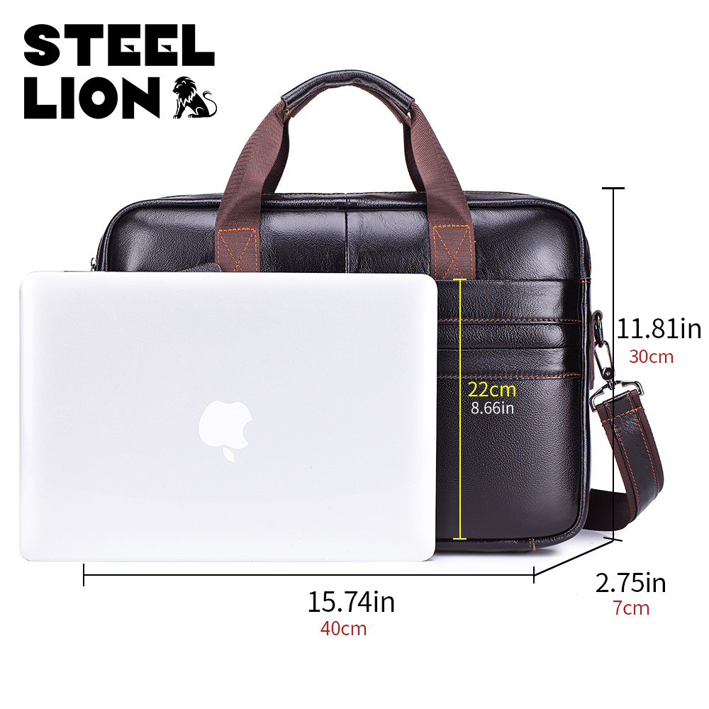 Tas Kerja Pria Kulit, Tas Kant - Laptop Accessories Must Have ulasan dan harga