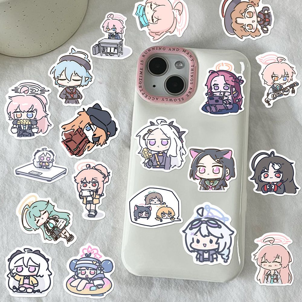 80 Buah Stiker Anime Blue Arch - Laptop Accessories Diy ulasan dan harga