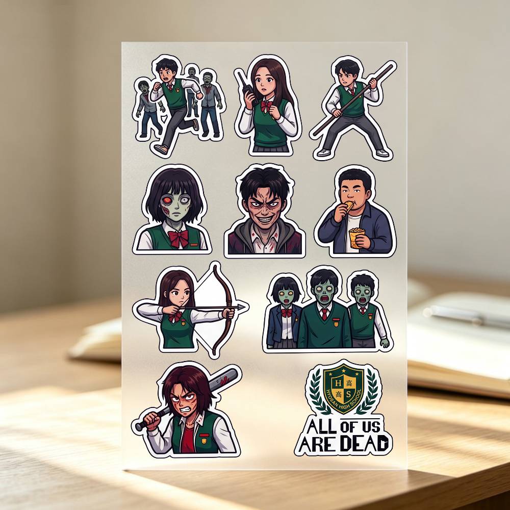 1 Buah Stiker All Of Us Are D- - Laptop Accessories Wallpaper ulasan dan harga