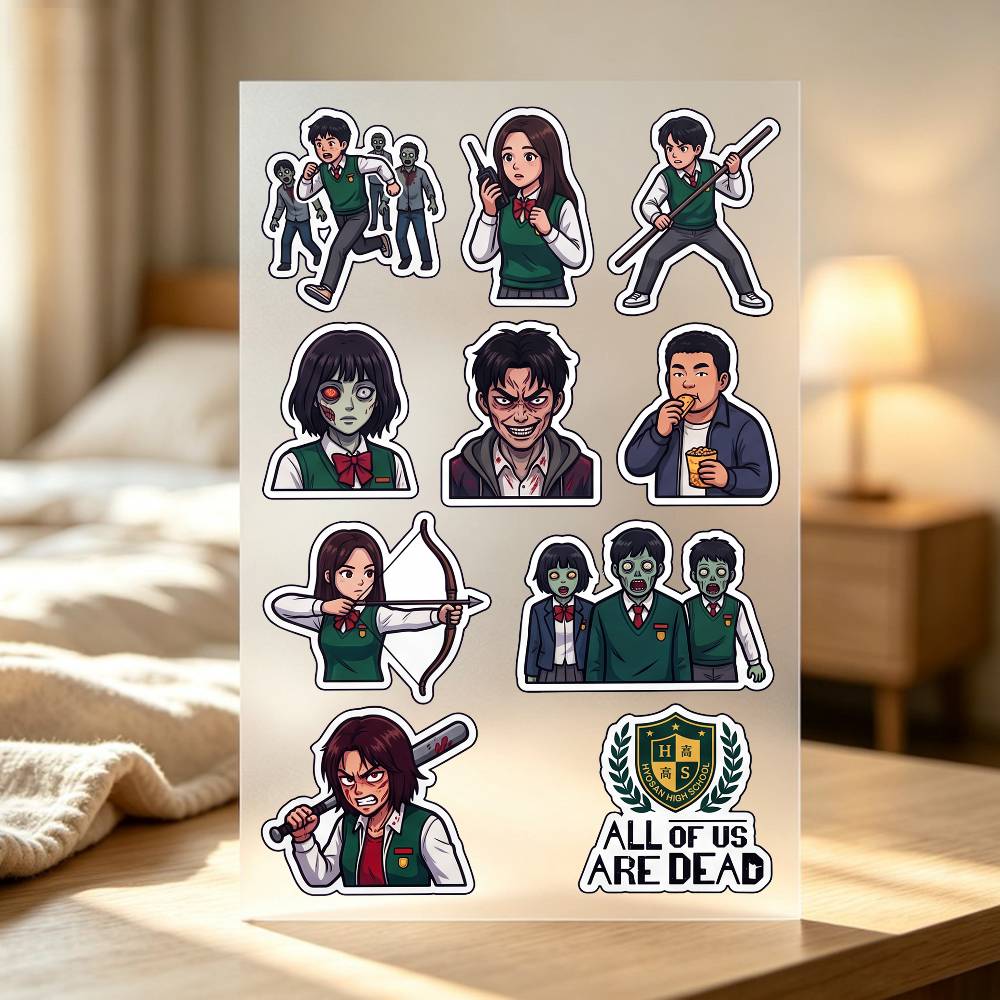1 Buah Stiker All Of Us Are D- - Laptop Accessories Wallpaper ulasan dan harga