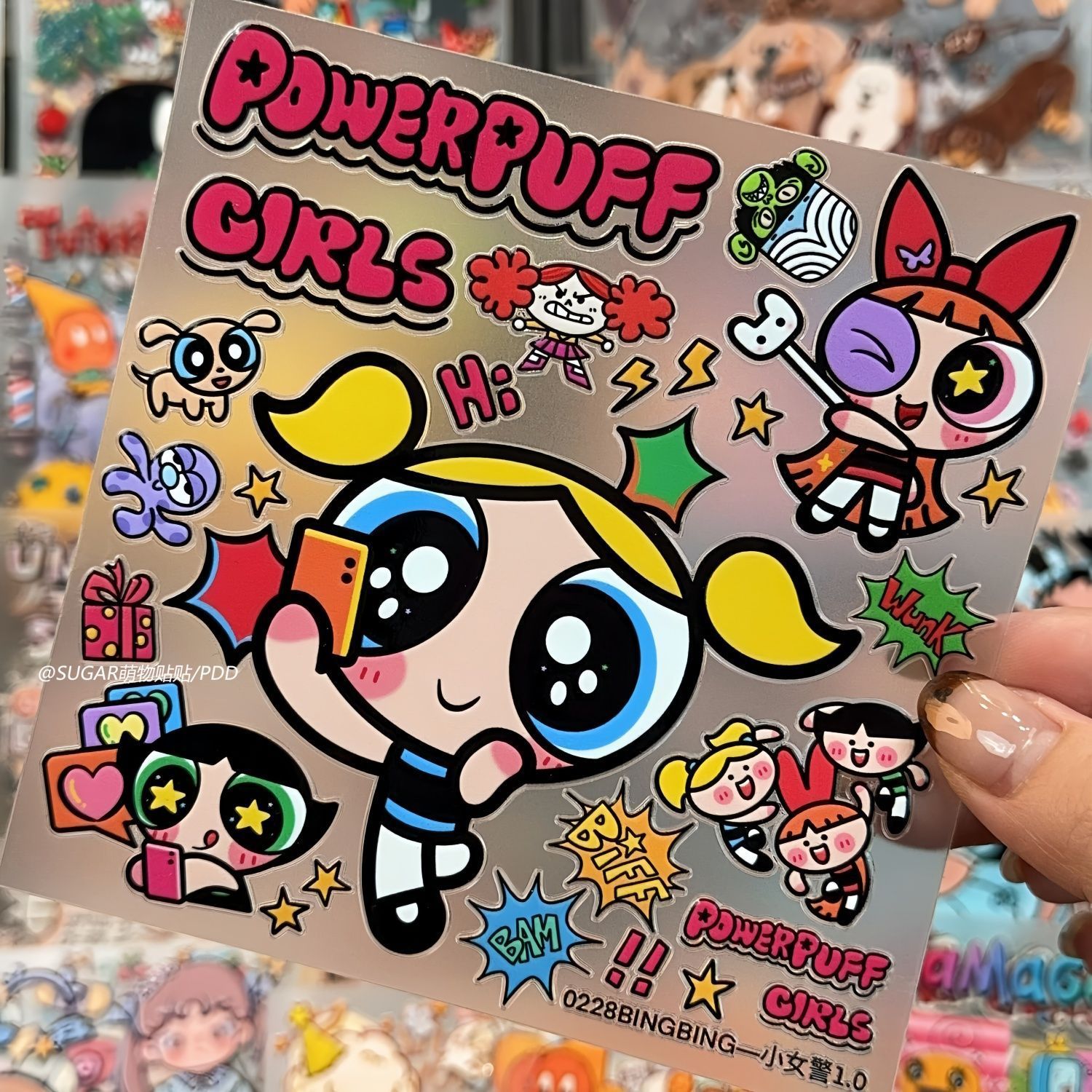 Stiker Karakter Powerpuff Girl - Laptop Accessory ulasan dan harga
