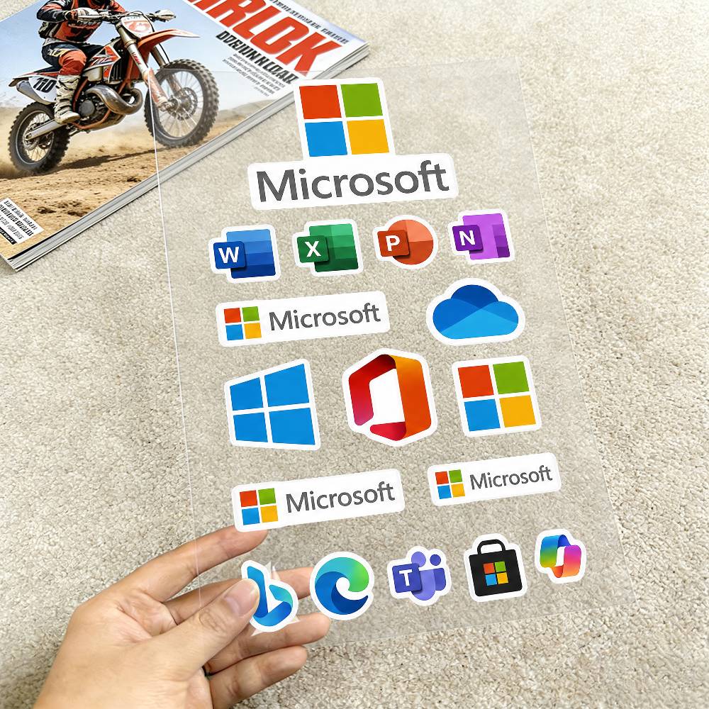Untuk Stiker M-Microsoft, Bump - Laptop Accessories Wallpaper ulasan dan harga