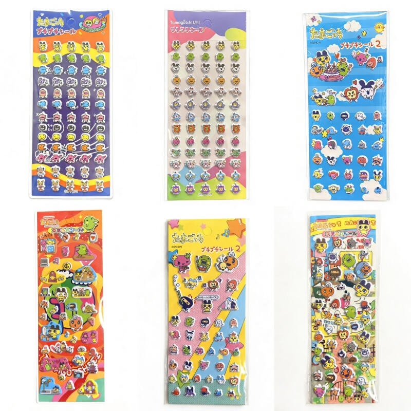 6 Buah Stiker Gelembung Kartun - Laptop Accessories Diy ulasan dan harga