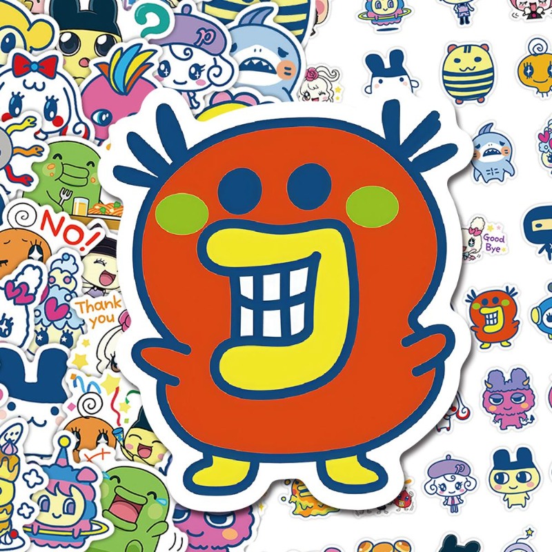 Stiker Tamagotchi Jepang Hewan - Laptop Accessory ulasan dan harga