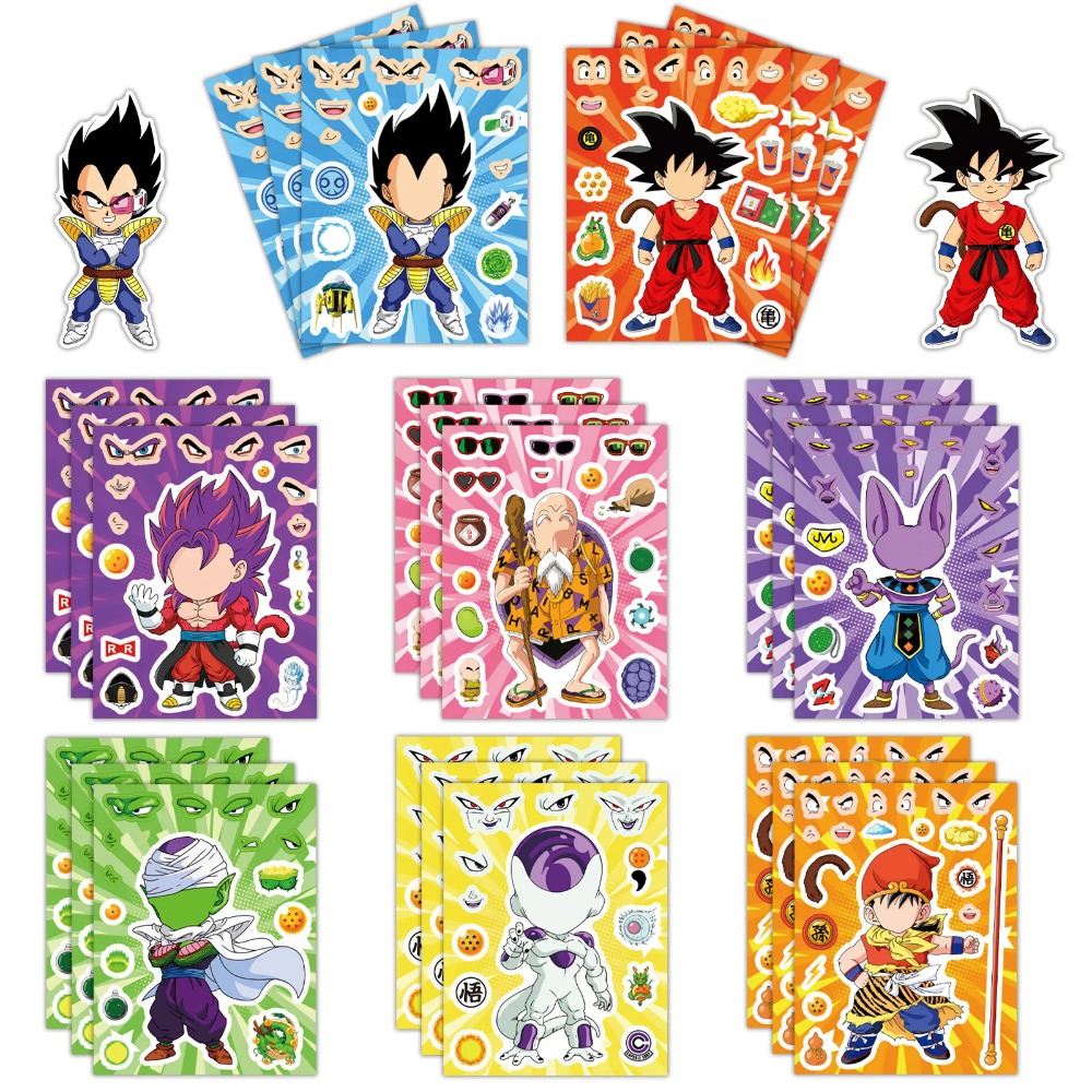 8/32 Lembar Stiker Anime Drago - Laptop Accessories Diy ulasan dan harga