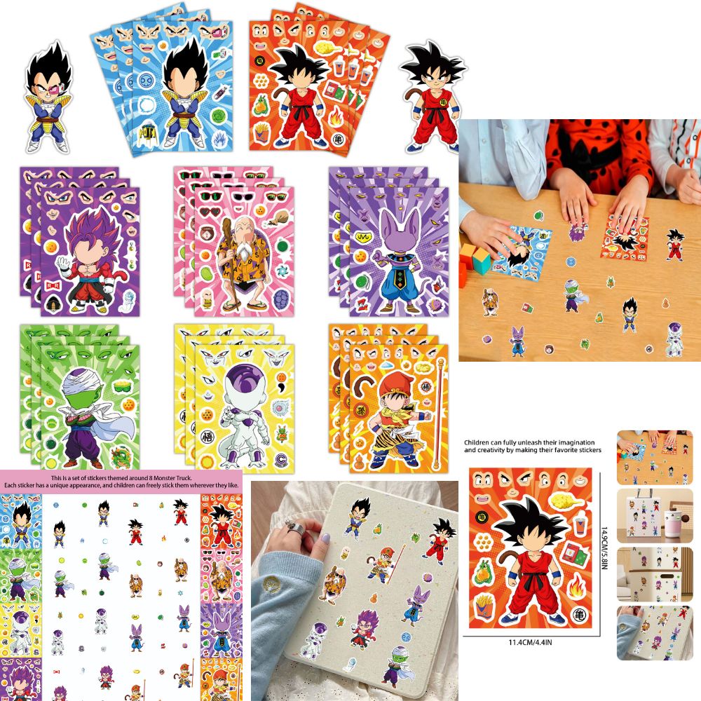 8/32 Lembar Stiker Anime Drago - Laptop Accessories Diy ulasan dan harga
