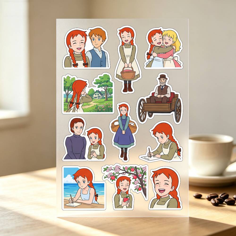 1 Buah Stiker A-anne Of Green  - Laptop Accessories Wallpaper ulasan dan harga