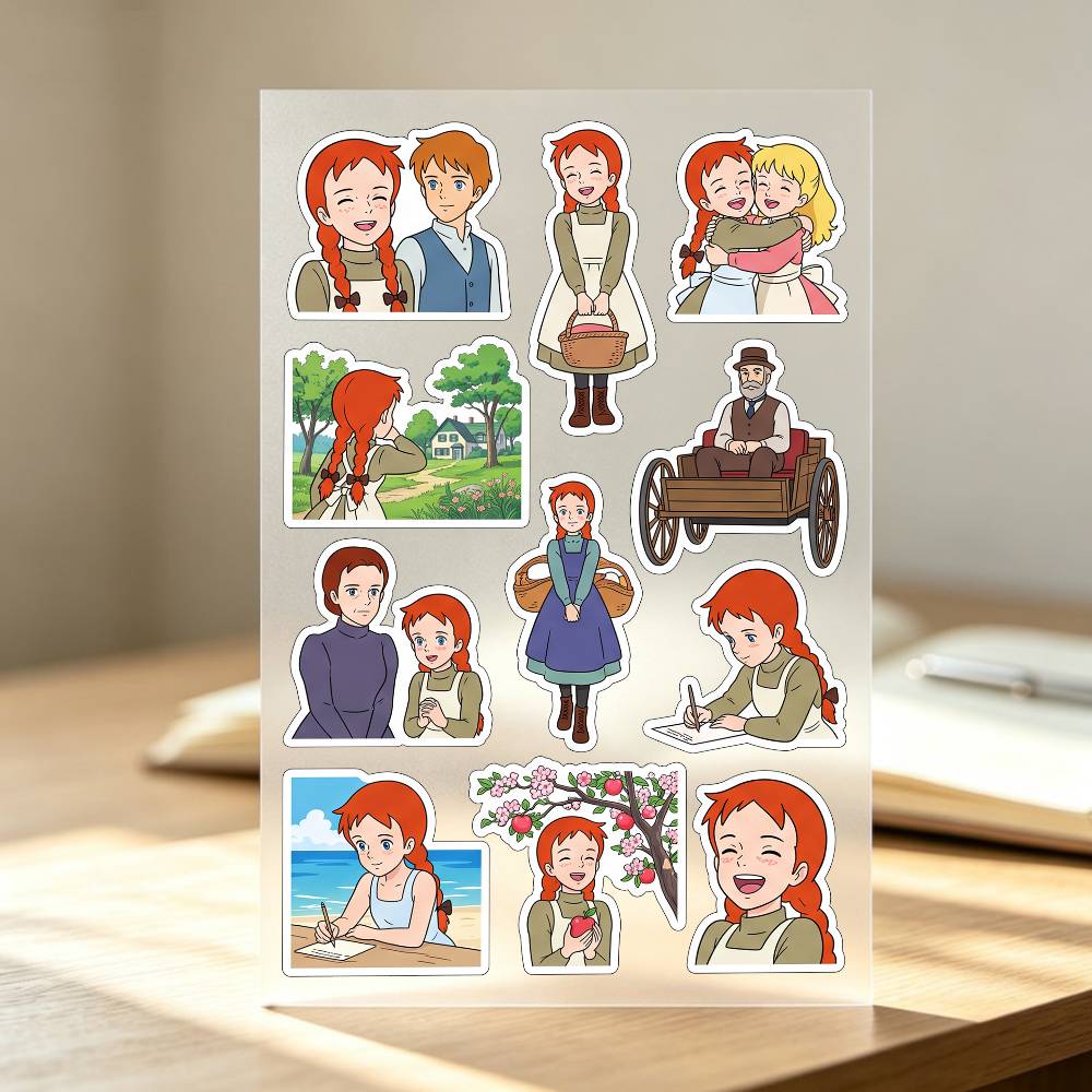 1 Buah Stiker A-anne Of Green  - Laptop Accessories Wallpaper ulasan dan harga