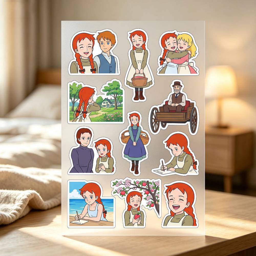 1 Buah Stiker A-anne Of Green  - Laptop Accessories Wallpaper ulasan dan harga
