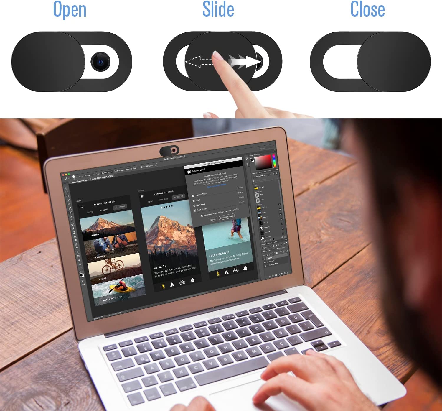 Penutup Webcam Magnet, penutup - Laptop Accessories Must Have ulasan dan harga