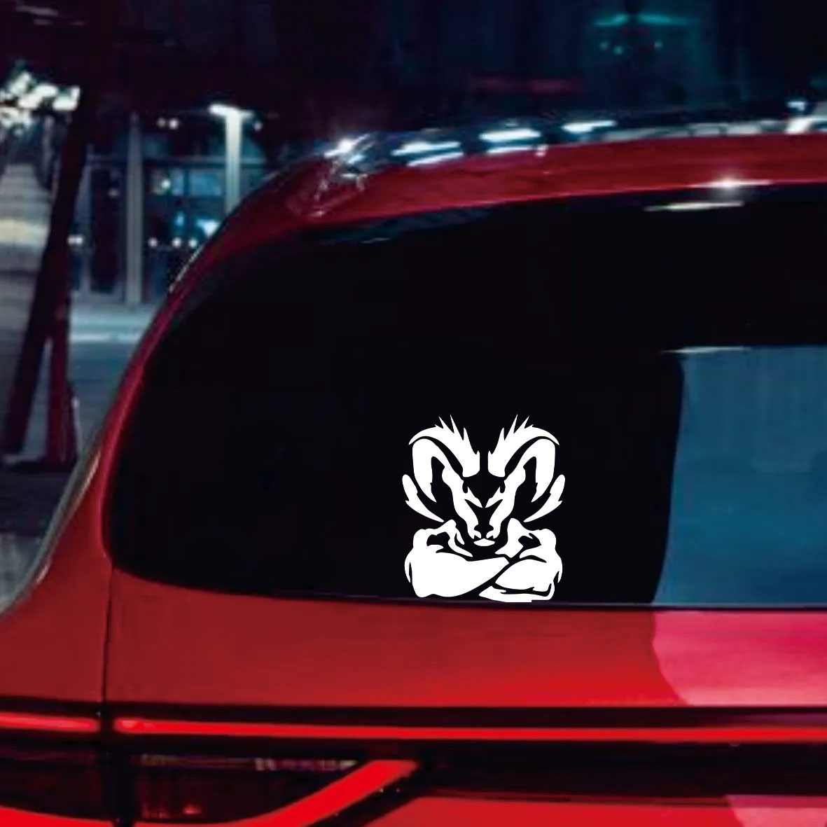 Stiker Mobil Dodge Ram Head Kr - Laptop Accessories Ram ulasan dan harga