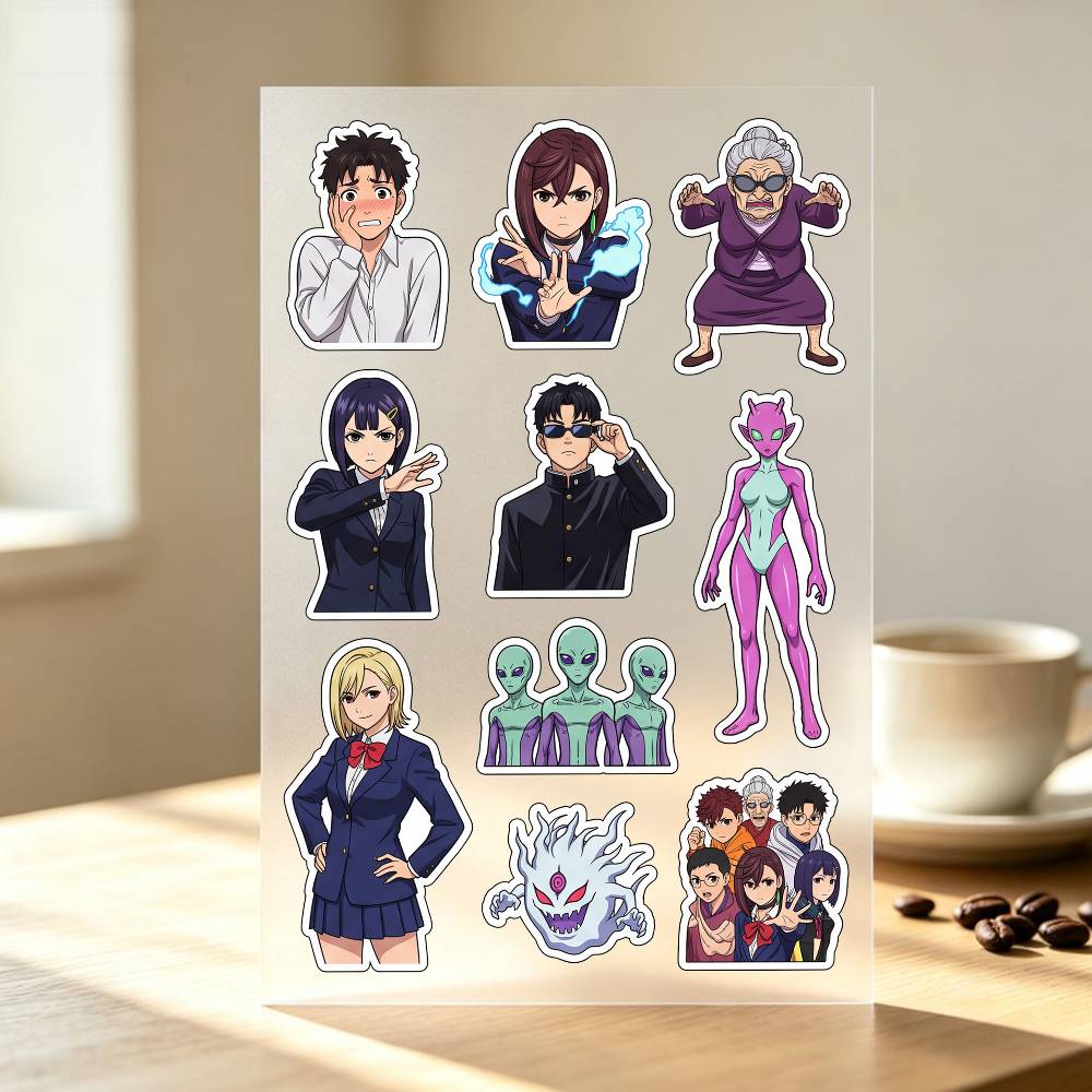 1 Buah Stiker Dan-da-dan Stike - Laptop Accessories Wallpaper ulasan dan harga