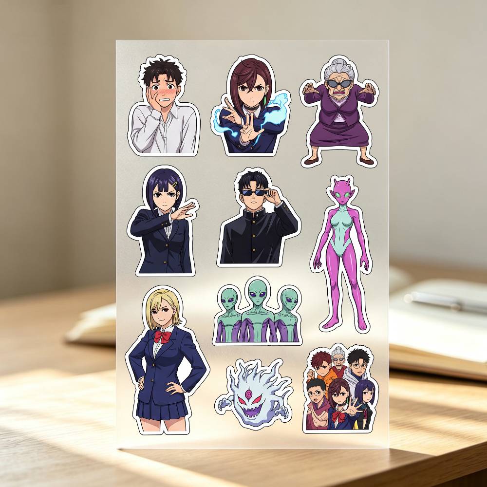 1 Buah Stiker Dan-da-dan Stike - Laptop Accessories Wallpaper ulasan dan harga