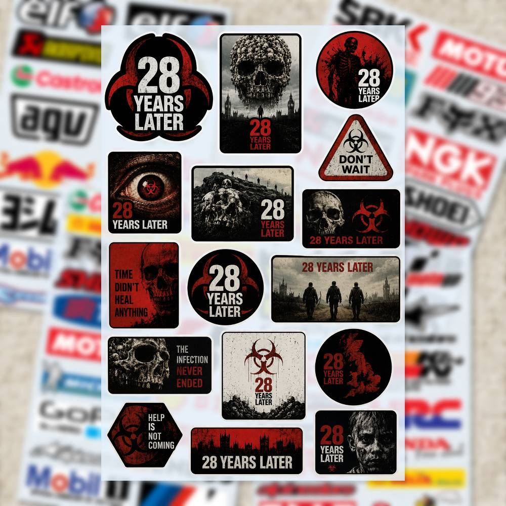 28 Stiker Y-ears L-ater Stiker - Laptop Accessories Wallpaper ulasan dan harga